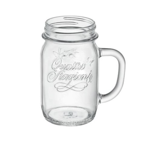 Słoik z uchem Quattro Stagioni, Bormioli Rocco, 415 ml Słoik z uchem Quattro Stagioni, Bormioli Rocco, 415 ml