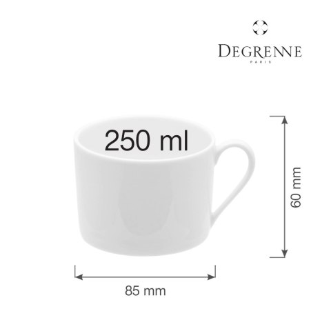 Filiżanka do kawy i herbaty Collection L Fragment Blanc, 250 ml Filiżanka do kawy i herbaty Collection L Fragment Blanc, 250 ml
