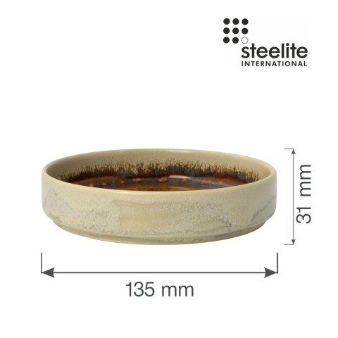 Miska Aurora Vesuvius Amber 135 mm Miska Aurora Vesuvius Amber 135 mm