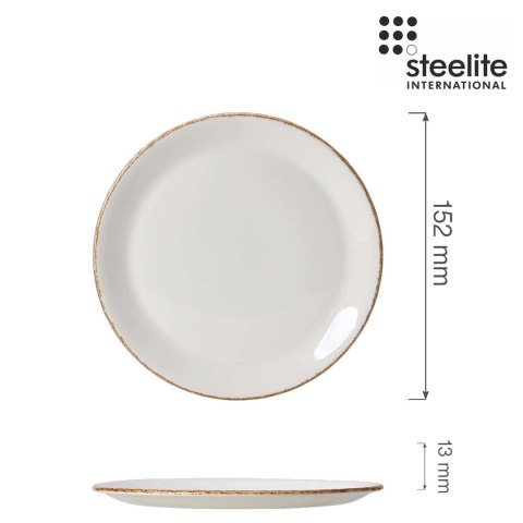 Talerz coupe Brown Dapple 152 mm Talerz coupe Brown Dapple 152 mm
