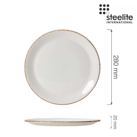 Talerz coupe Brown Dapple 280 mm Talerz coupe Brown Dapple 280 mm