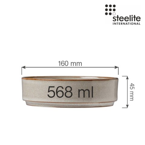 Miseczka sztaplowana Pier 160 x (H) 45 mm Miseczka sztaplowana Pier 160 x (H) 45 mm