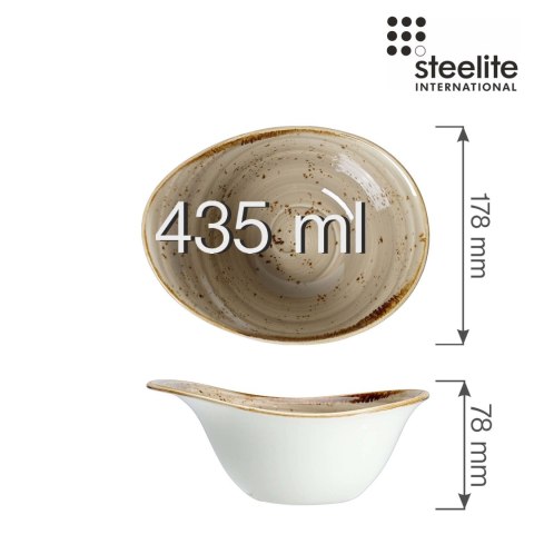Miska Craft Porcini Freestyle 180 mm, 435 ml Miska Craft Porcini Freestyle 180 mm, 435 ml
