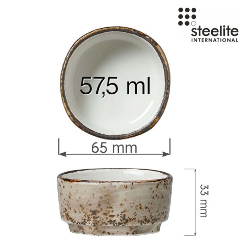 Naczynie na dipy Craft Porcini 65 mm Naczynie na dipy Craft Porcini 65 mm