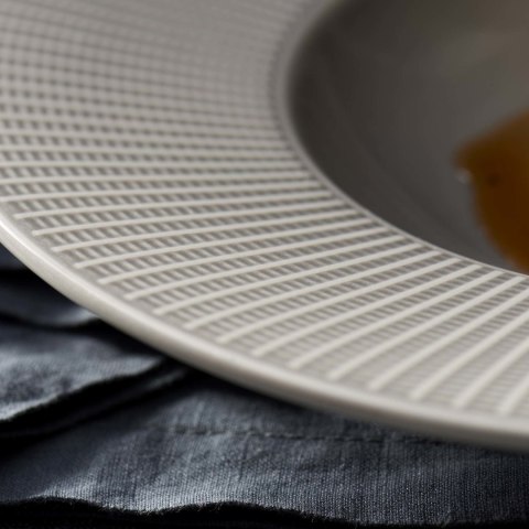 Talerz Gourmet ze średnim rantem Willow Mist 285 mm Talerz Gourmet ze średnim rantem Willow Mist 285 mm