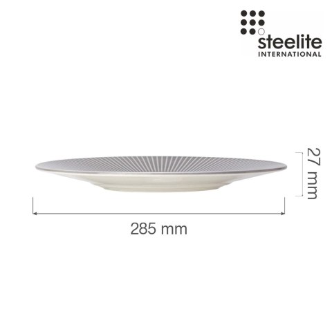 Talerz Gourmet ze średnim rantem Willow Mist 285 mm Talerz Gourmet ze średnim rantem Willow Mist 285 mm