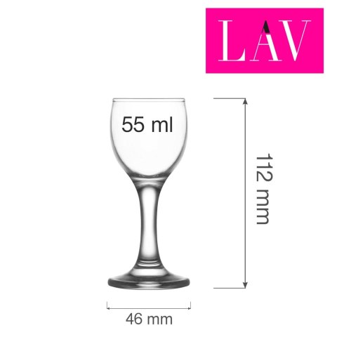 Kieliszek do wódki i likieru Misket, 55ml Kieliszek do wódki i likieru Misket, 55ml