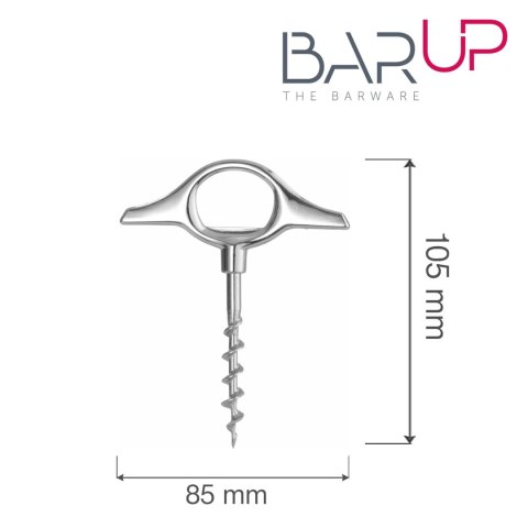 Korkociąg francuski, Bar up, 105x85x(H)10mm Korkociąg francuski, Bar up, 105x85x(H)10mm