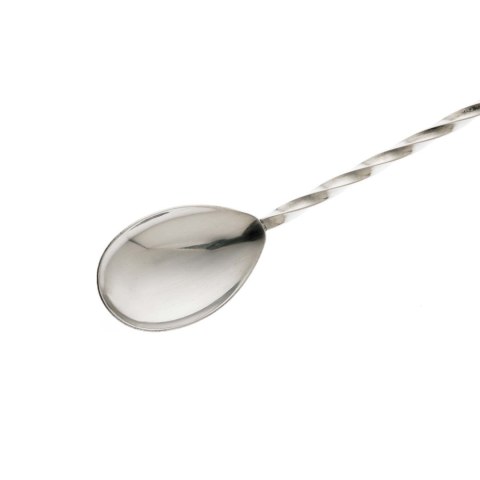 Łyżka barmańska z tłuczkiem, 300mm, stal nierdzewna, Barfly Łyżka barmańska z tłuczkiem, 300mm, stal nierdzewna, Barfly