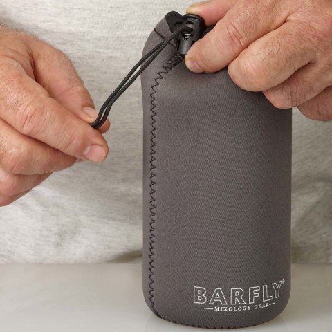 Pokrowiec na szklanice barmańskie 500/ 550 ml, szary, Barfly Pokrowiec na szklanice barmańskie 500/ 550 ml, szary, Barfly