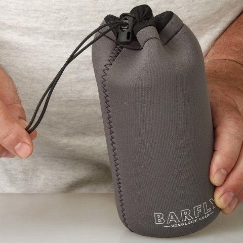Pokrowiec na szklanice barmańskie 500/ 550 ml, szary, Barfly Pokrowiec na szklanice barmańskie 500/ 550 ml, szary, Barfly