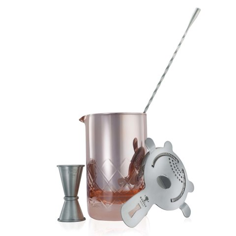 Szklanica barmańska 500 ml, różowa, Barfly Szklanica barmańska 500 ml, różowa, Barfly