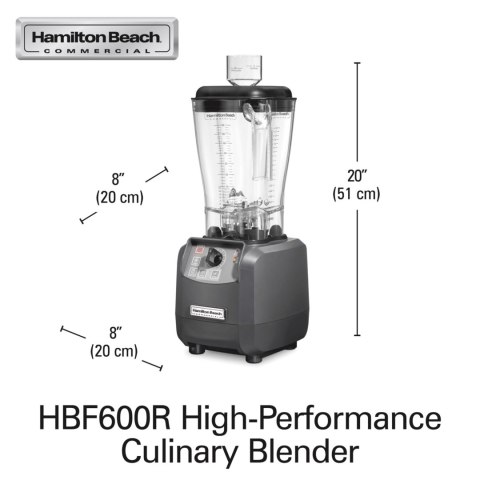 Blender kuchenny Expeditor HBF600R-CE 1,8l, Hamilton Beach Commercial Blender kuchenny Expeditor HBF600R-CE 1,8l, Hamilton Beach Commercial