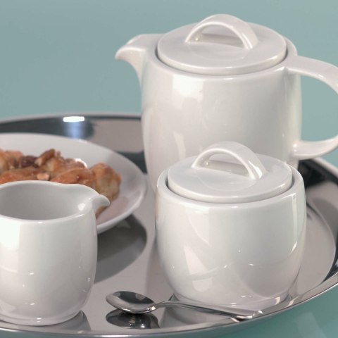 Filiżanka sztaplowana do herbaty i kawy White Compact 213 ml Filiżanka sztaplowana do herbaty i kawy White Compact 213 ml