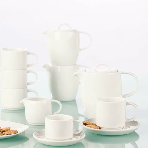 Filiżanka sztaplowana do herbaty i kawy White Compact 213 ml Filiżanka sztaplowana do herbaty i kawy White Compact 213 ml