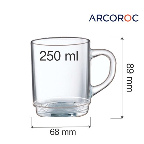 Kubek Bock 250 ml, 68 mm, h - 89 mm (stary kod: E7104) Kubek Bock 250 ml, 68 mm, h - 89 mm (stary kod: E7104)