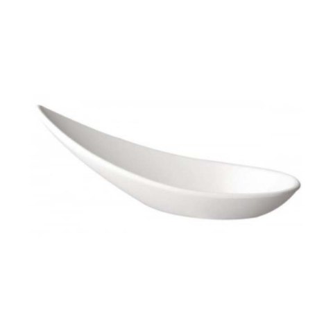 Łyżka przystawkowa BOAT, z melaminy, biała, wym.145x45xH45 mm Łyżka przystawkowa BOAT, z melaminy, biała, wym.145x45xH45 mm