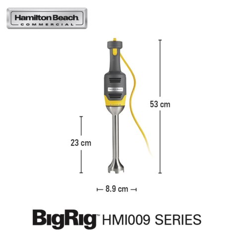 Mikser ręczny BigRig HMI009-CE, 230mm Mikser ręczny BigRig HMI009-CE, 230mm