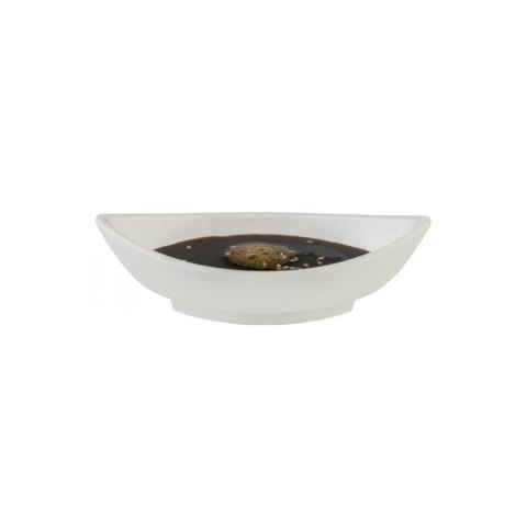 Miska -MINI- na dipy 125x55x(h)40 mm, 60 ml, biała Miska -MINI- na dipy 125x55x(h)40 mm, 60 ml, biała