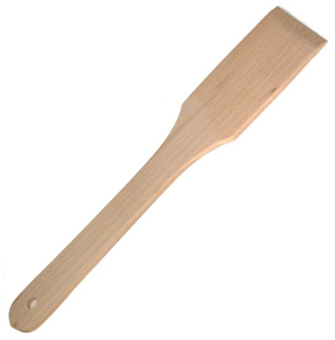 Łopatka drewniana Zwykła Ścięta 27,5 Cm Łopatka drewniana Zwykła Ścięta 27,5 Cm