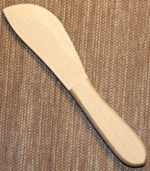 Nożyk Z Rączką Olejowany Do Masła I Smalcu 17 Cm Nożyk Z Rączką Olejowany Do Masła I Smalcu 17 Cm
