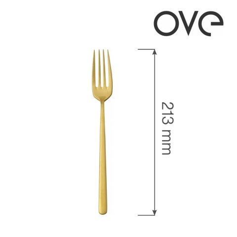 Widelec stołowy Amarone Gold, OVE, 213 mm Widelec stołowy Amarone Gold, OVE, 213 mm