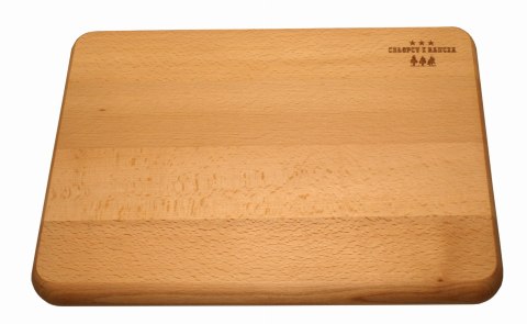 Deska do krojenia i siekania BLOK 40x30x4 cm BUK Deska do krojenia i siekania BLOK 40x30x4 cm BUK