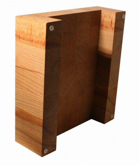 Deska do krojenia siekania stolik BLOK 25x24x8 cm