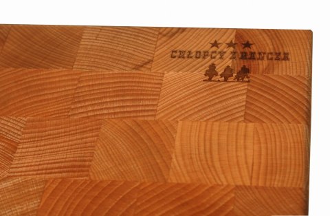 Deska do krojenia siekania stolik BLOK 25x24x8 cm