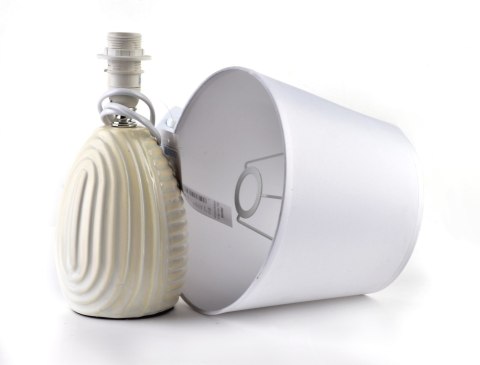 LETI BEIGE Lampa stołowa 9x10xh33cm LETI BEIGE Lampa stołowa 9x10xh33cm