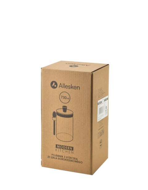 MODERN KITCHEN Słoik z łyżką730ml MODERN KITCHEN Słoik z łyżką730ml