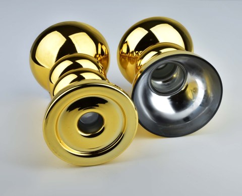 RITA GOLD Świecznik ŚR.12XH:20,5CM RITA GOLD Świecznik ŚR.12XH:20,5CM