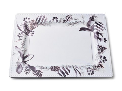 BLANCHE FESTIVE Podstawka artykuł dekorcyjny 31,5x25xh1,5cm BLANCHE FESTIVE Podstawka artykuł dekorcyjny 31,5x25xh1,5cm