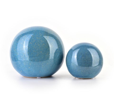 SAGGIO BLUE Kula dekoracyjna 10X10XH9,5C SAGGIO BLUE Kula dekoracyjna 10X10XH9,5C