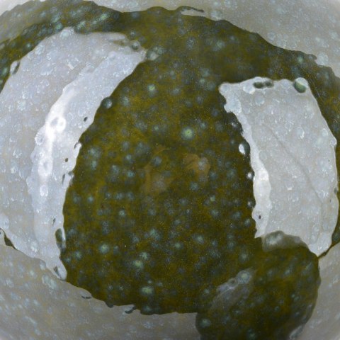 SAGGIO GREEN Kula dekoracyjna 10X10XH9,5zielona SAGGIO GREEN Kula dekoracyjna 10X10XH9,5zielona