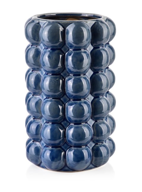 VALA BLUE Wazon 16x16xh26,5cm VALA BLUE Wazon 16x16xh26,5cm