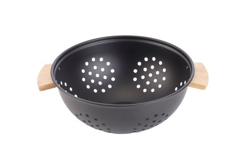 Durszlak 24xH10cm z bambusowymi rączkami Durszlak 24xH10cm z bambusowymi rączkami