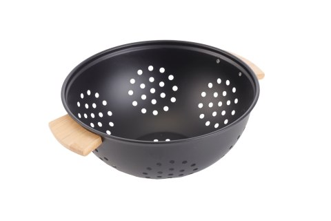 Durszlak 24xH10cm z bambusowymi rączkami Durszlak 24xH10cm z bambusowymi rączkami