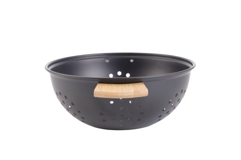 Durszlak 24xH10cm z bambusowymi rączkami Durszlak 24xH10cm z bambusowymi rączkami