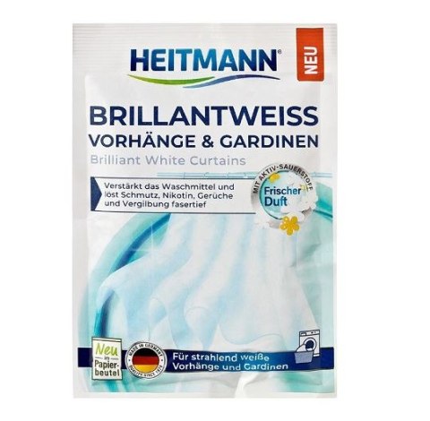 HEITMANN Wybielacz do firanek i zasłon50g HEITMANN Wybielacz do firanek i zasłon50g