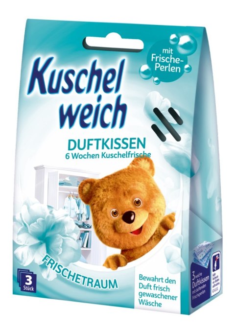 KUSCHELWEICH Saszetki zapachowe 3szt Frischetraum KUSCHELWEICH Saszetki zapachowe 3szt Frischetraum