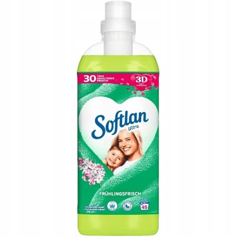 SOFTLAN Płyn do płukania 1L 45p Fruhlings/zielony SOFTLAN Płyn do płukania 1L 45p Fruhlings/zielony