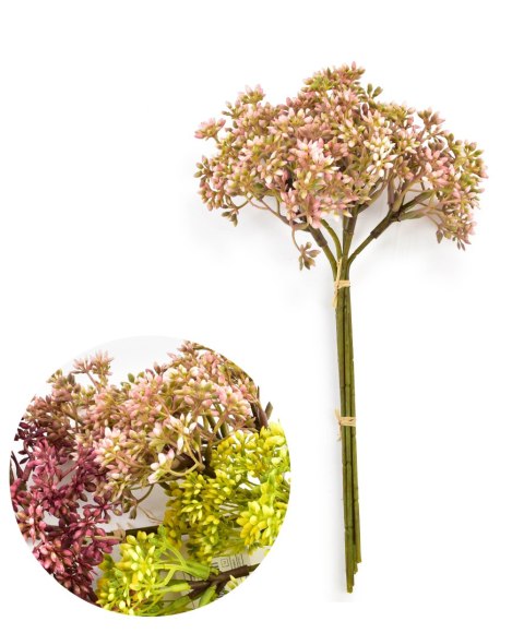 VIRIDIS Kwiat sztuczny Gipsówka pęczek 6szt. 30cm VIRIDIS Kwiat sztuczny Gipsówka pęczek 6szt. 30cm